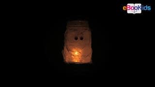 DIY Halloween Mummy lantern