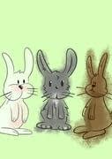 Les trois petits lapins